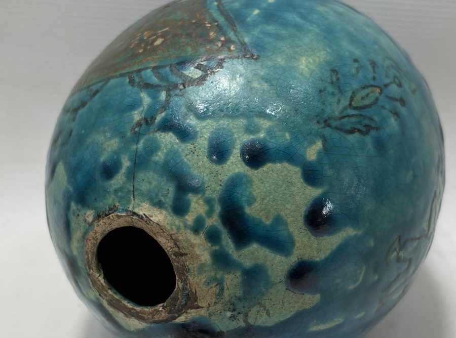 OSMANLI DÖNEMİ ÇOK NADİR RUM İŞİ BÜYÜK BOY KÜTAHYA ASKI TOPU