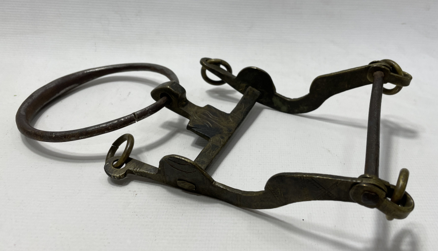 OSMANLI DÖNEMİ ÇOK NADİR ÇERKES İŞİ BOY AMBLEMLİ AT GEMİ