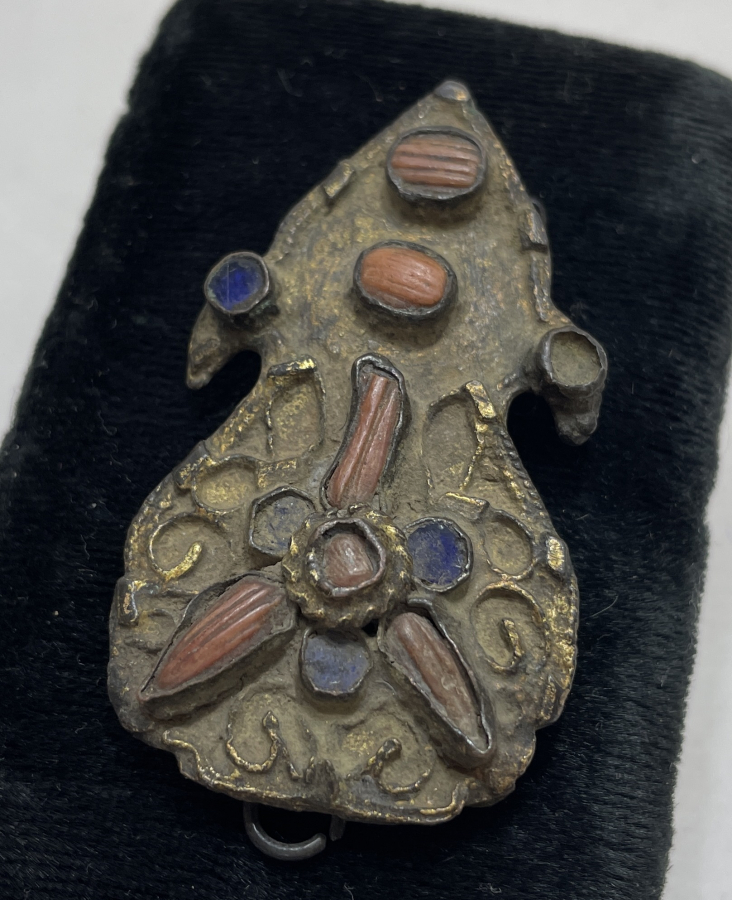 OSMANLI DÖNEMİ ÜZERİ MERCANLI VE TOMBAKLI ÇOK NADİR FES SÜSÜ