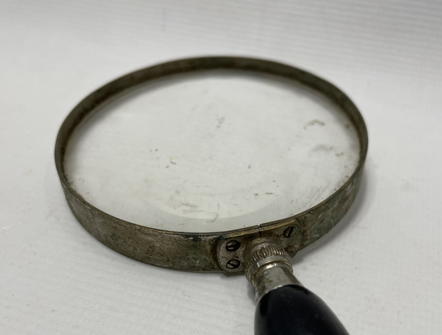 SAPI KİRAZ AĞACINDAN MAMUL ANTİKA BÜYÜTEÇ