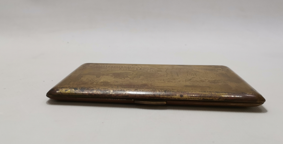 AVRUPA YAPIMI ANTİKA SİGARA TABAKASI