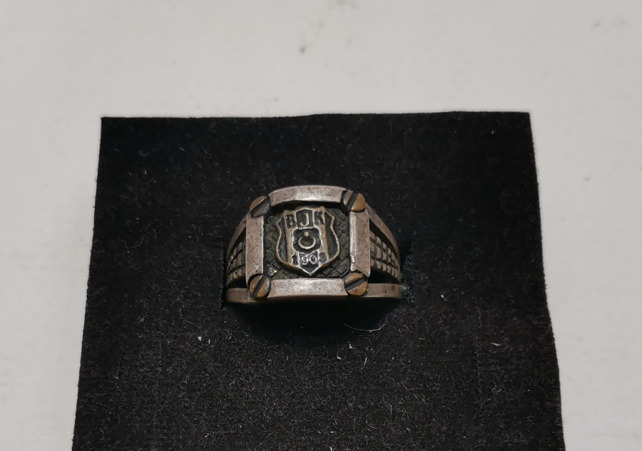 BJK GÜMÜŞ ERKEK YÜZÜĞÜ