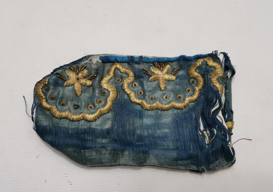 OSMANLI DÖNEMİ SIRMA İŞÇİLİKLİ KESE