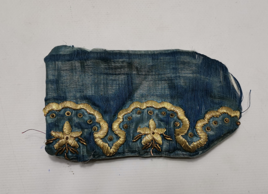 OSMANLI DÖNEMİ SIRMA İŞÇİLİKLİ KESE