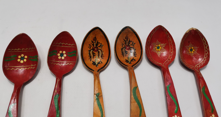 OSMANLI DÖNEMİ TAHTA KAŞIK LOTU