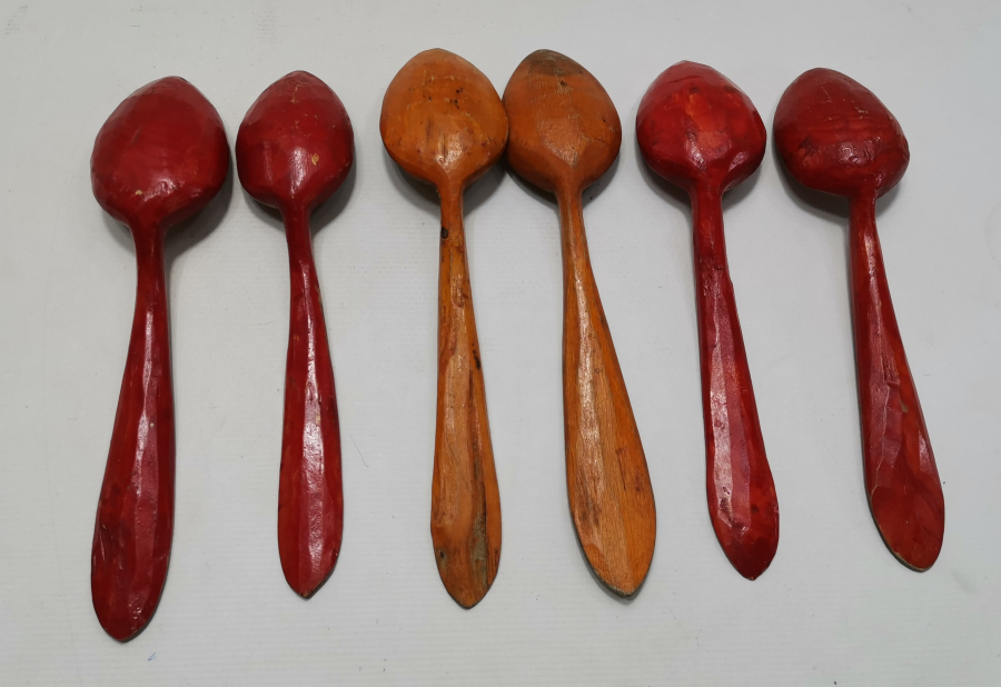 OSMANLI DÖNEMİ TAHTA KAŞIK LOTU