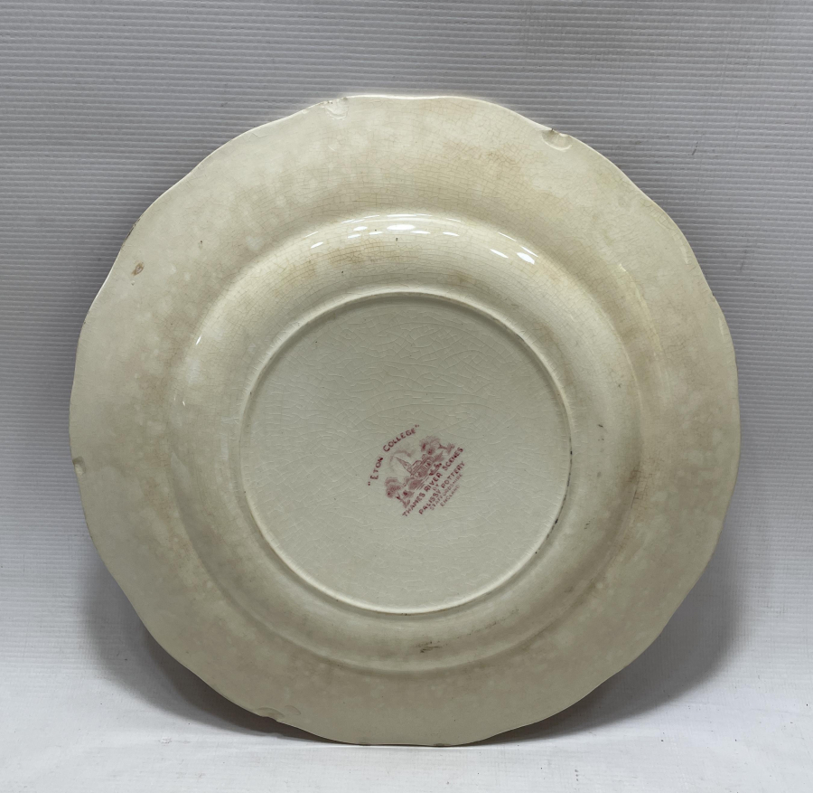 İNGİLİZLERİN OSMANLI PAZARI İÇİN YAPTIĞI PORSELEN TABAK