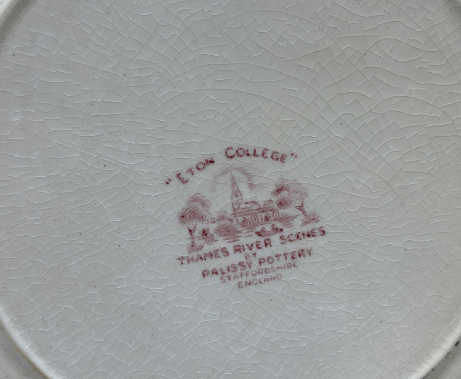 İNGİLİZLERİN OSMANLI PAZARI İÇİN YAPTIĞI PORSELEN TABAK