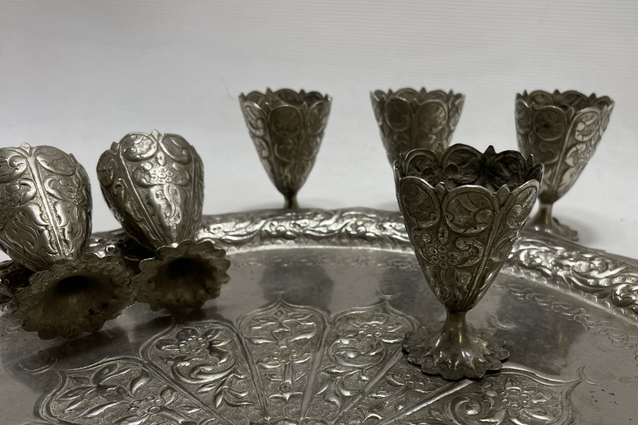 OSMANLI DÖNEMİ ÇOK NADİR ESER-İ İSTANBUL KAHVE TAKIMI