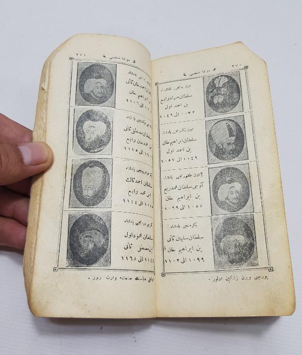 MEŞRUTİYET TEMALI TAKVİMLİ KİTAP 