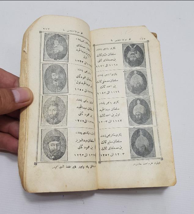 MEŞRUTİYET TEMALI TAKVİMLİ KİTAP 