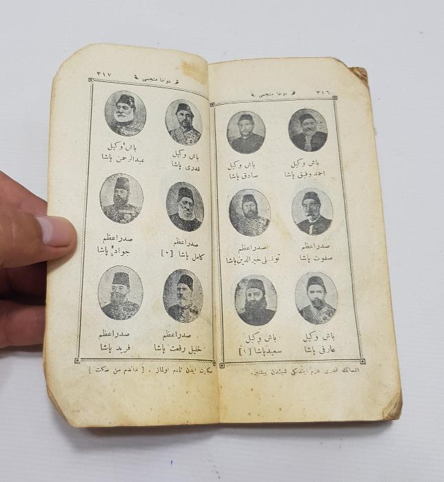 MEŞRUTİYET TEMALI TAKVİMLİ KİTAP 