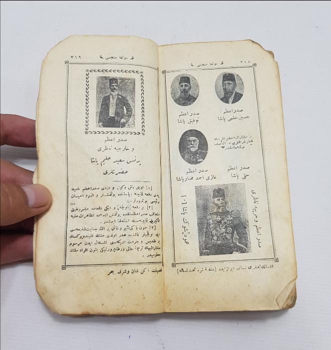 MEŞRUTİYET TEMALI TAKVİMLİ KİTAP 