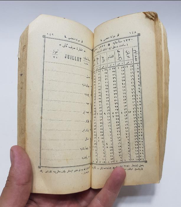 MEŞRUTİYET TEMALI TAKVİMLİ KİTAP 