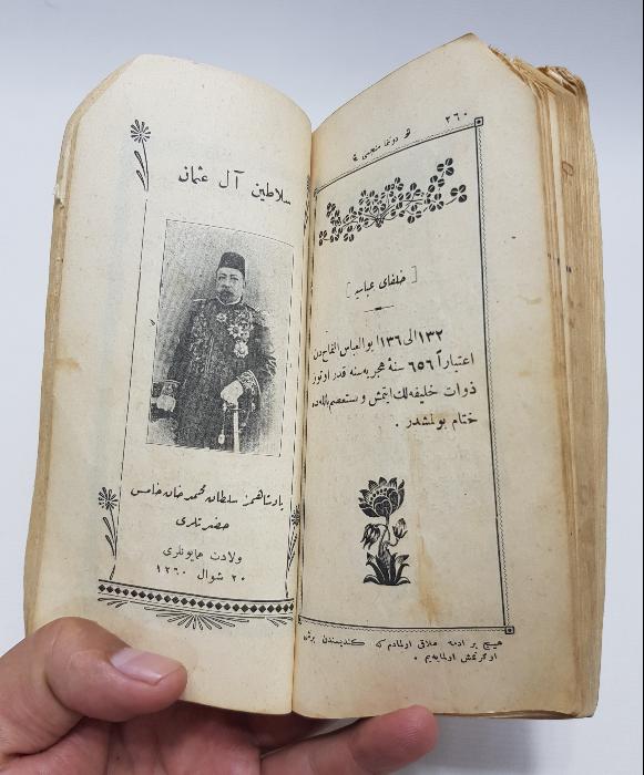 MEŞRUTİYET TEMALI TAKVİMLİ KİTAP 