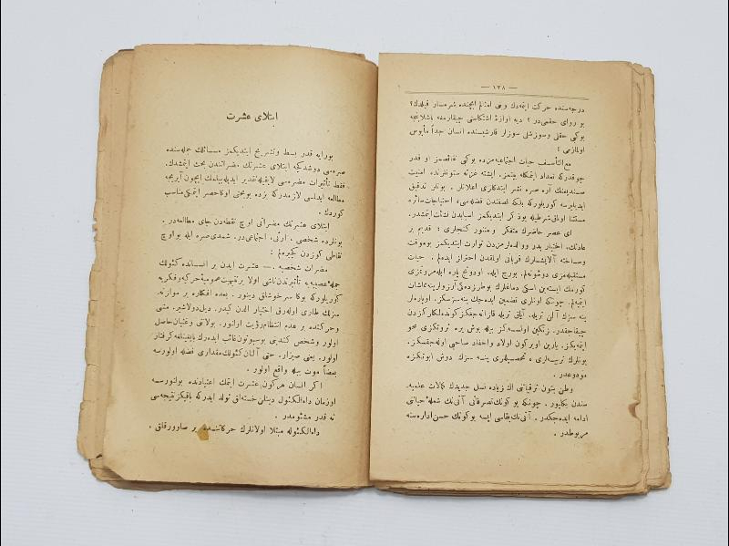 OSMANLICA KİTAP: EVLİLİK HAYATI, SAĞLIĞI VE ŞARTLARI 