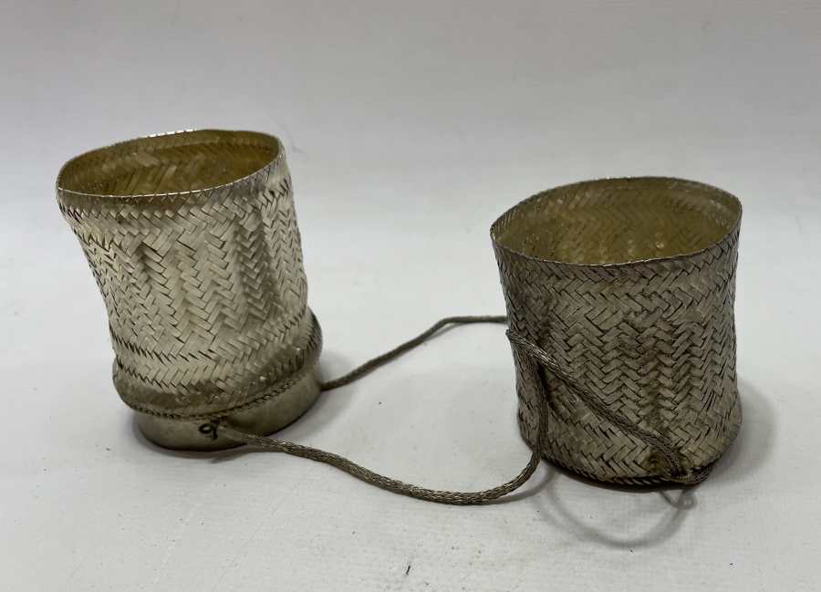 HASIR ÖRME İŞÇİLİKLİ ANTİKA NARGİLE ÜSTLÜĞÜ