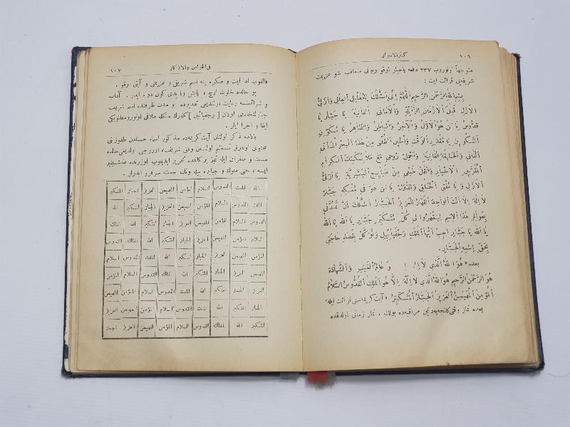 OSMANLICA BÜYÜ KİTABI: KENZ-ÜL ESRAR FİL-HAVAS VEL-EZKAR