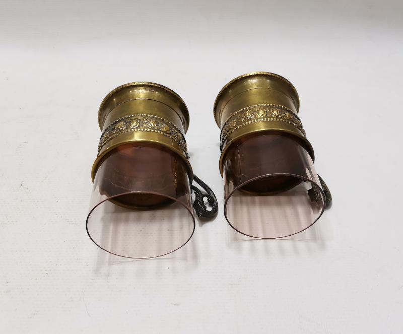 ANTİKA BİR ÇİFT ISTAKA VE BARDAK 