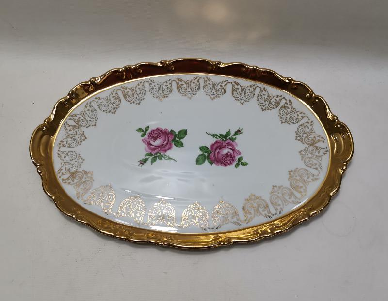 ANTİKA PORSELEN KAHVE TEPSİSİ