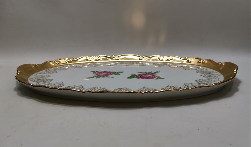 ANTİKA PORSELEN KAHVE TEPSİSİ