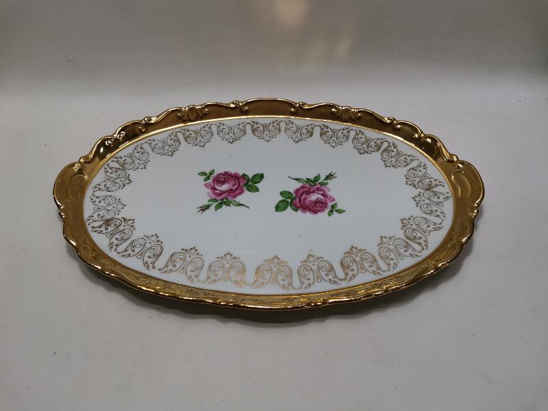 ANTİKA PORSELEN KAHVE TEPSİSİ