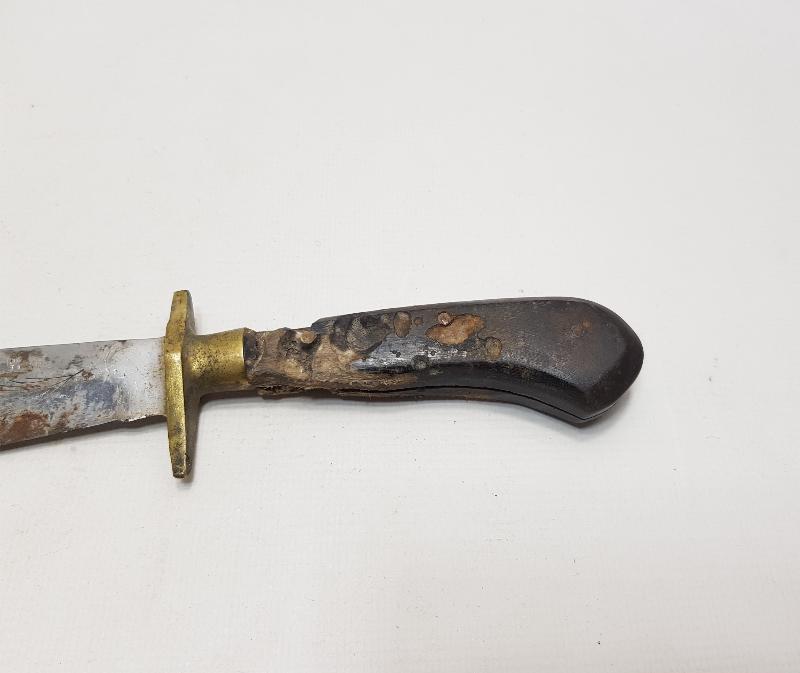 DERİ KILIFLI ANTİKA HANÇER