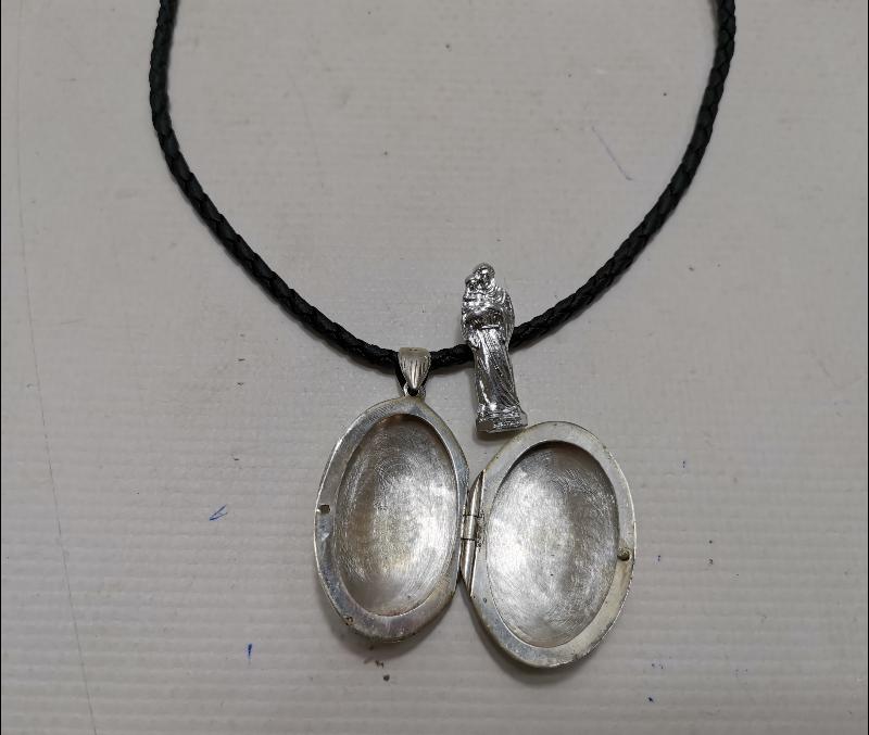 HIRİSTİYAN DİNİ GÜMÜŞ KOLYE UCU 