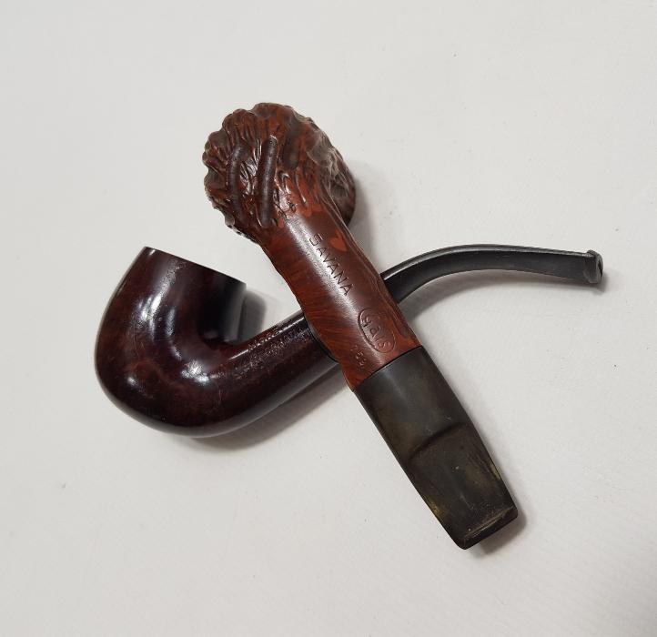 İKİ ADET AHŞAP PİPO 