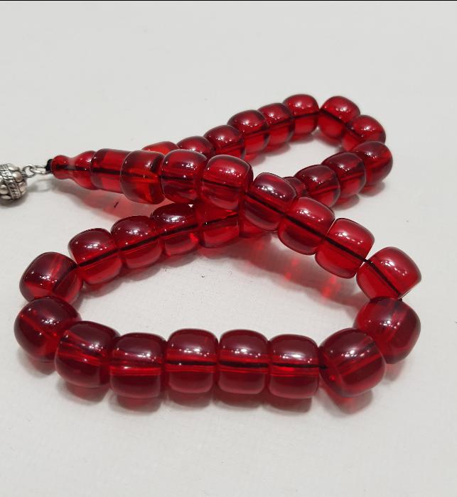 OSMANLI ATEŞ KEHRİBAR TESBİH 