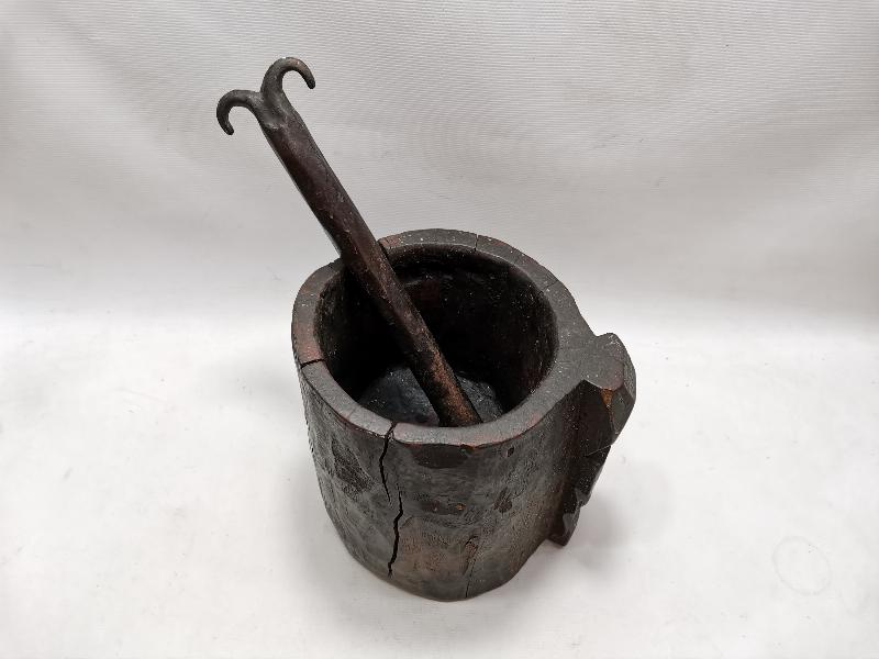 OSMANLI DÖNEMİ AHŞAP DİBEK 