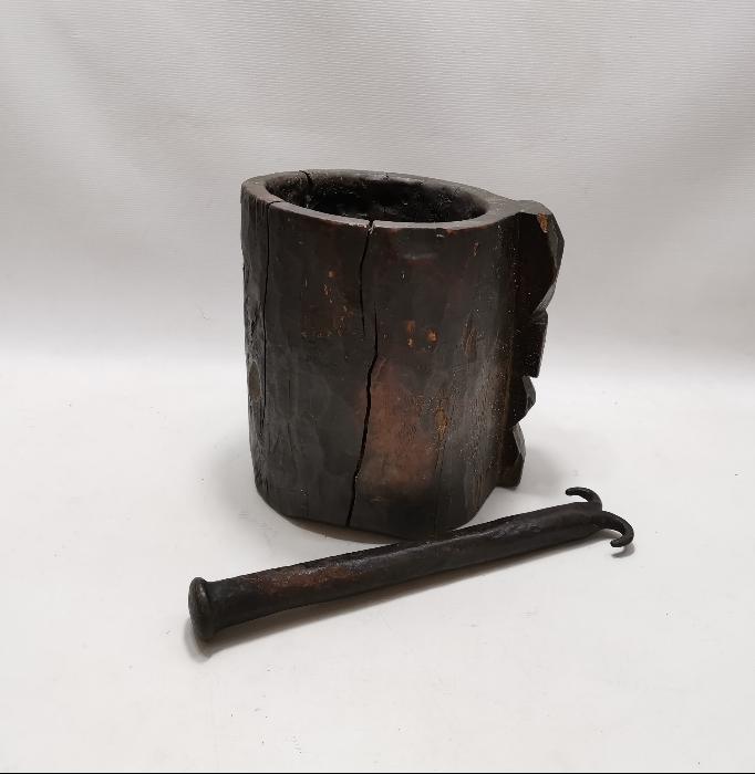 OSMANLI DÖNEMİ AHŞAP DİBEK 