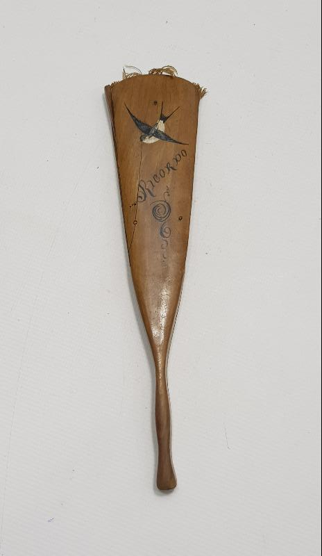 OSMANLI DÖNEMİ AVRUPA YAPIMI YELPAZE 