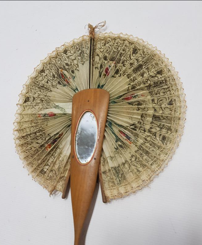 OSMANLI DÖNEMİ AVRUPA YAPIMI YELPAZE 