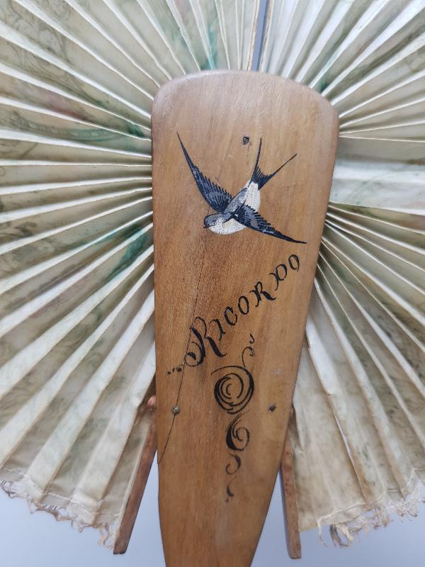 OSMANLI DÖNEMİ AVRUPA YAPIMI YELPAZE 