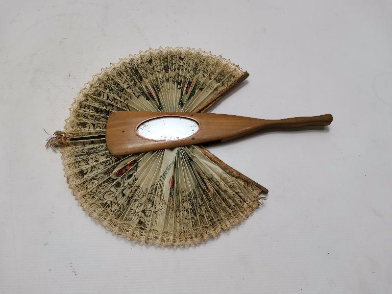 OSMANLI DÖNEMİ AVRUPA YAPIMI YELPAZE 