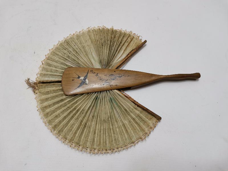 OSMANLI DÖNEMİ AVRUPA YAPIMI YELPAZE 