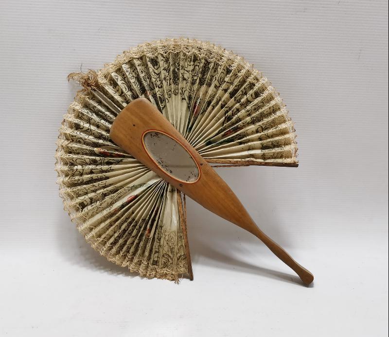 OSMANLI DÖNEMİ AVRUPA YAPIMI YELPAZE 