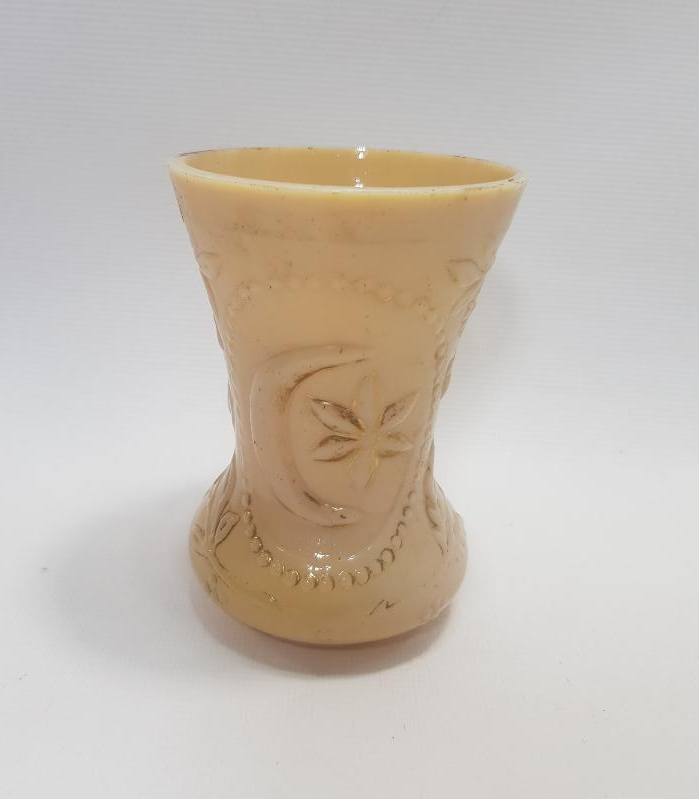 OSMANLI DÖNEMİ AY YILDIZLI OPAL BARDAK