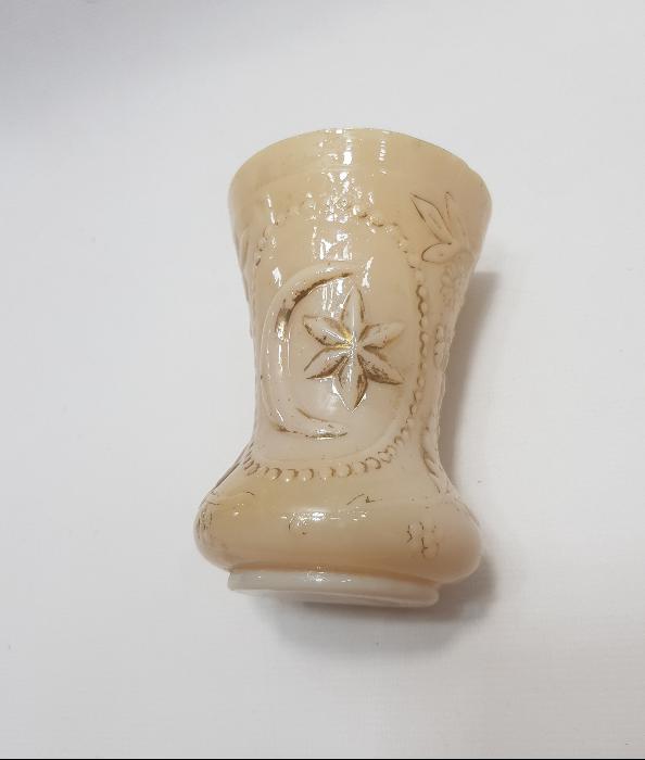 OSMANLI DÖNEMİ AY YILDIZLI OPAL BARDAK