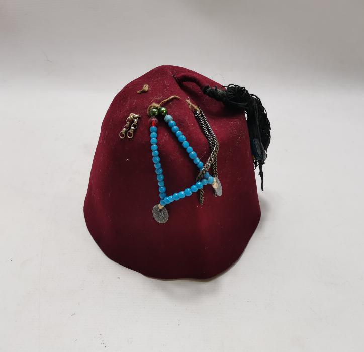 OSMANLI DÖNEMİ AZİZİ TİPİ SÜSLÜ FES 