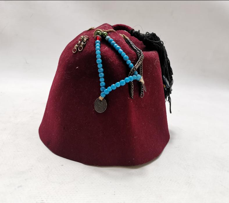 OSMANLI DÖNEMİ AZİZİ TİPİ SÜSLÜ FES 