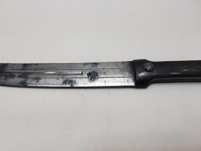 OSMANLI DÖNEMİ BOYNUZ SAPLI KUŞAK İÇİ HANÇER 