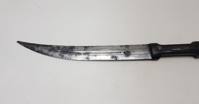 OSMANLI DÖNEMİ BOYNUZ SAPLI KUŞAK İÇİ HANÇER 