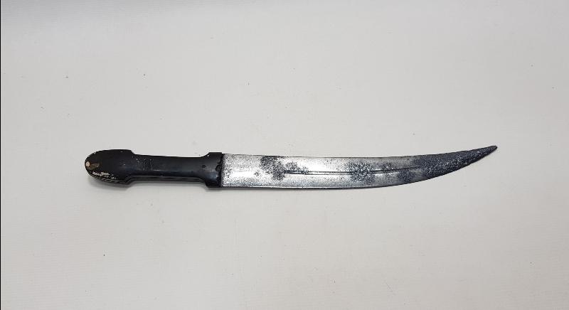 OSMANLI DÖNEMİ BOYNUZ SAPLI KUŞAK İÇİ HANÇER 