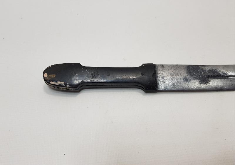 OSMANLI DÖNEMİ BOYNUZ SAPLI KUŞAK İÇİ HANÇER 