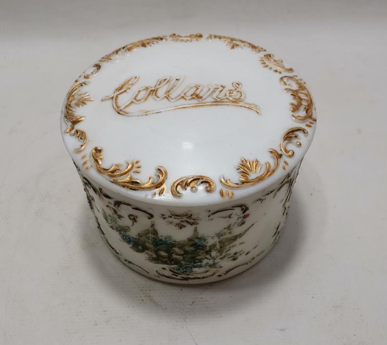 OSMANLI DÖNEMİ COLLARS MARKA KAPAKLI OPAL KUTU