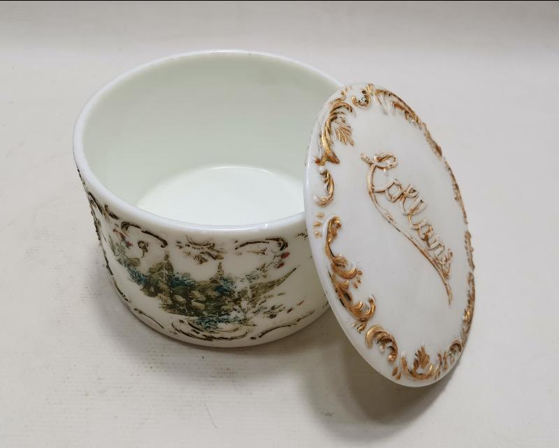 OSMANLI DÖNEMİ COLLARS MARKA KAPAKLI OPAL KUTU