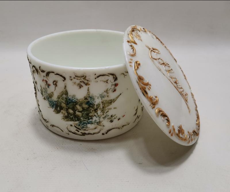 OSMANLI DÖNEMİ COLLARS MARKA KAPAKLI OPAL KUTU