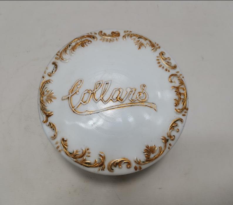 OSMANLI DÖNEMİ COLLARS MARKA KAPAKLI OPAL KUTU